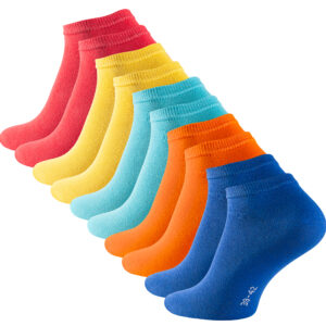 10 Paar Stylische Sneacker Socken